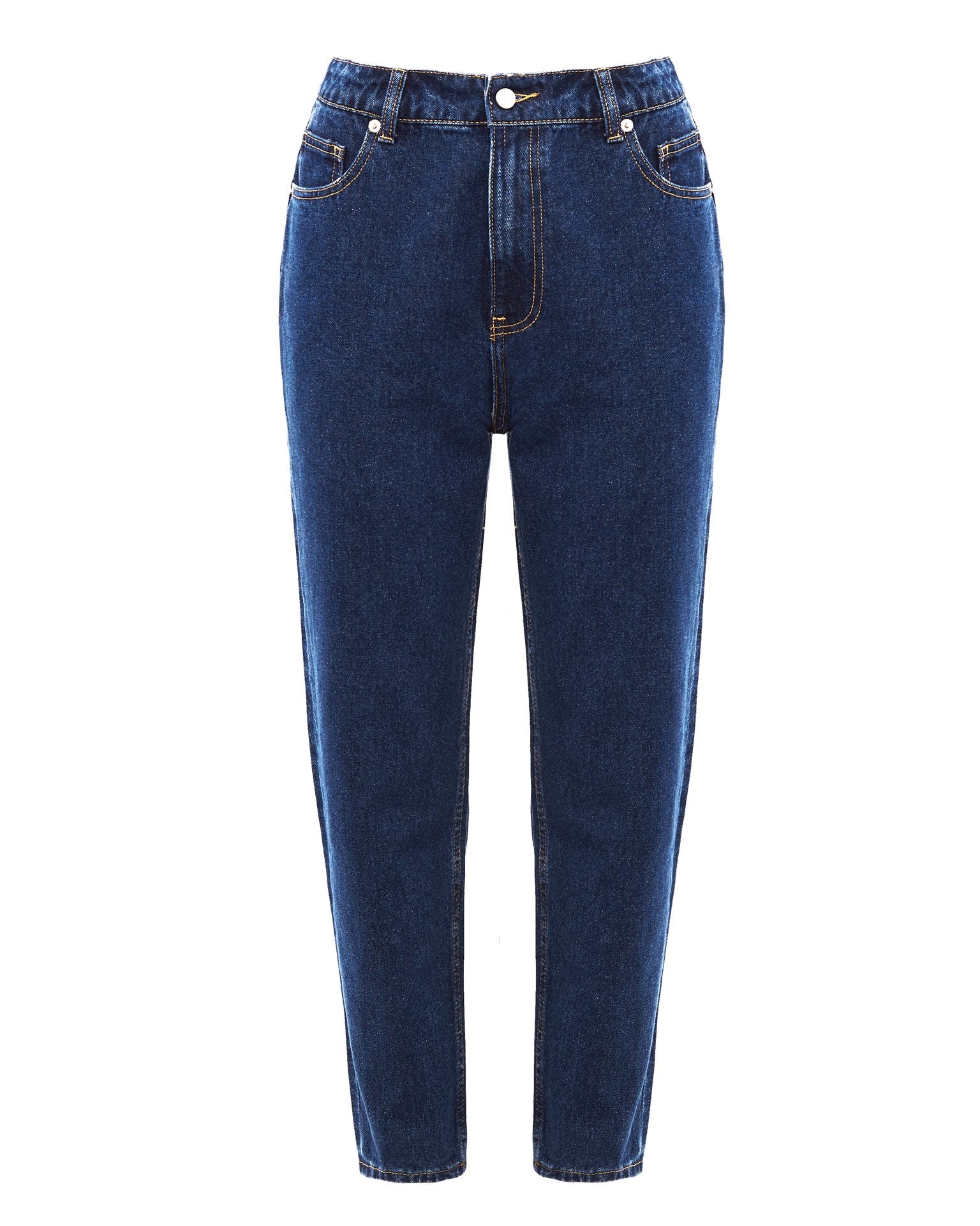 Джинсы с высокой посадкой