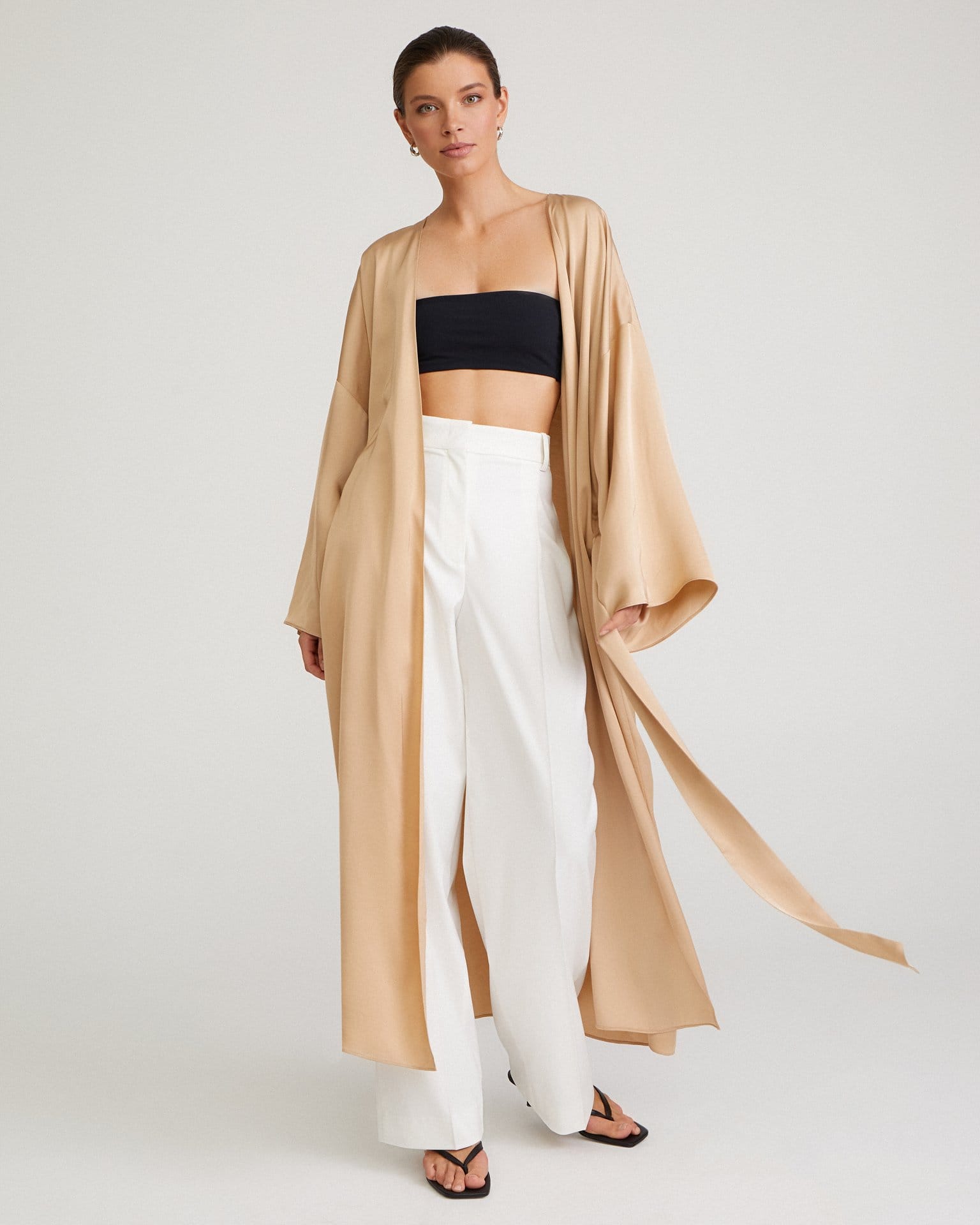 Кимоно из искусственного шелка