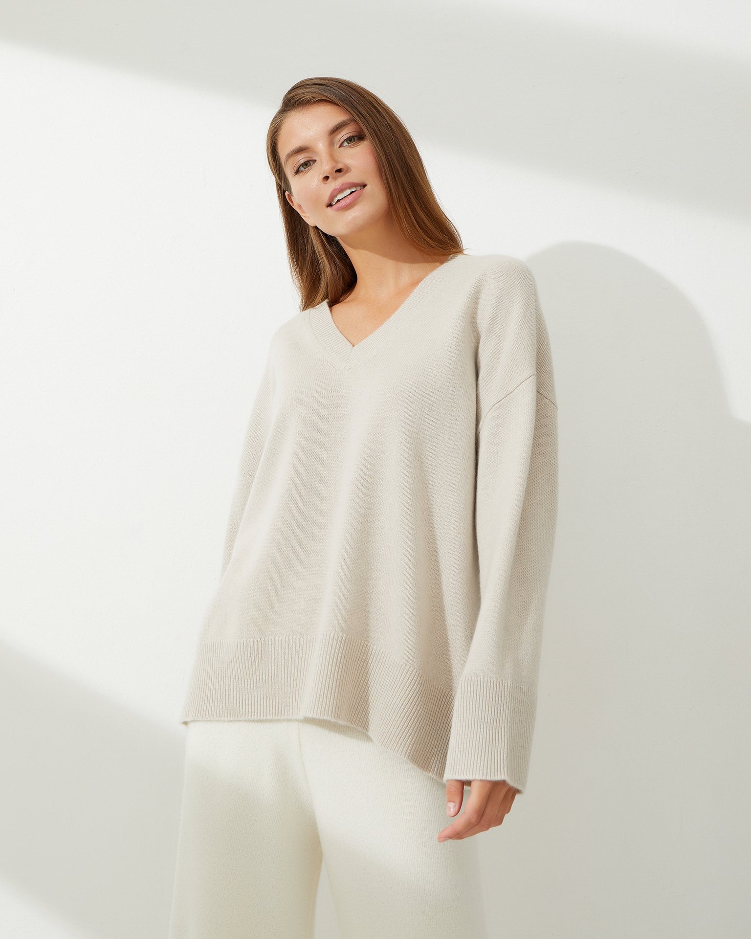 Джемпер свободного кроя