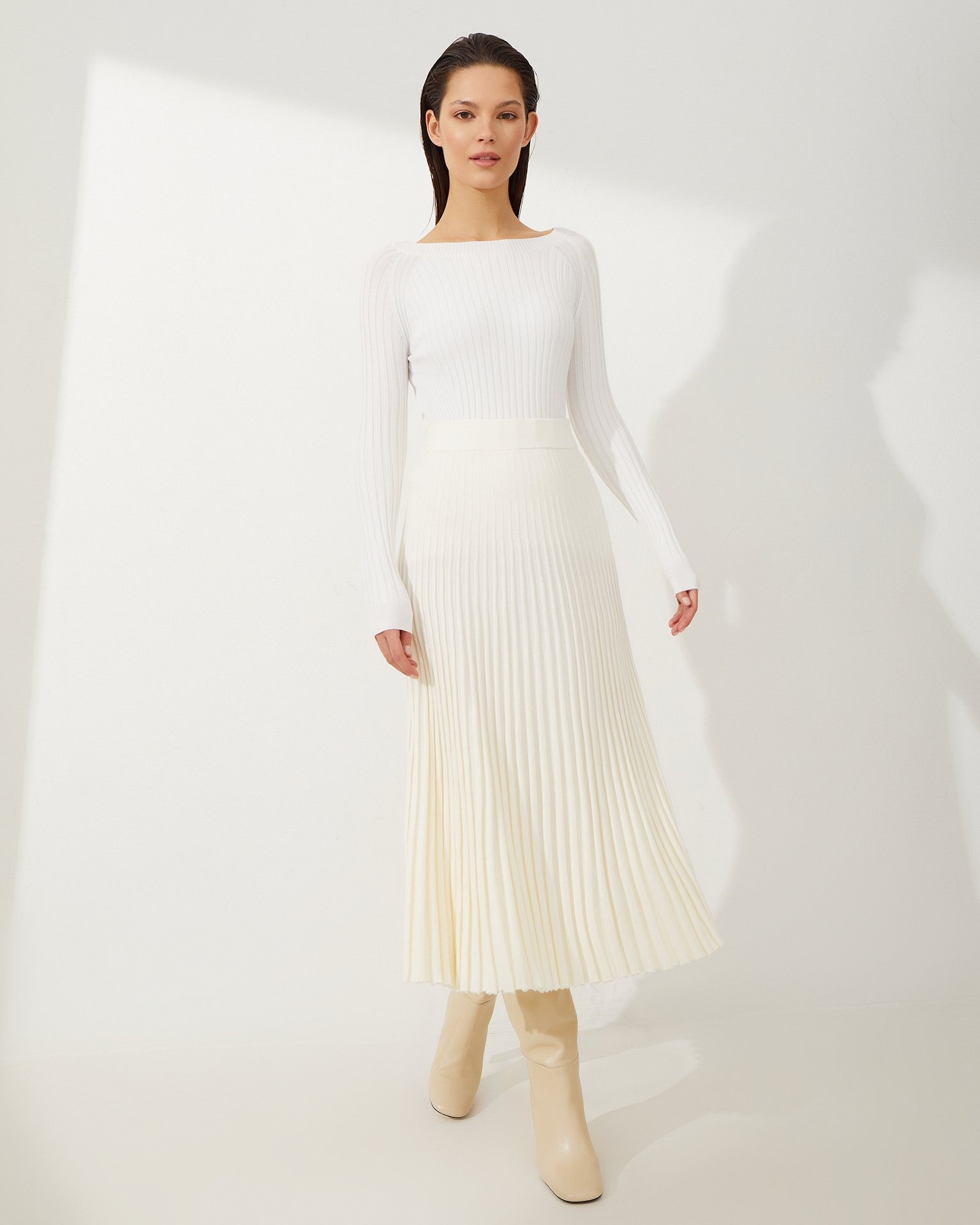 Джемпер с длинными рукавами