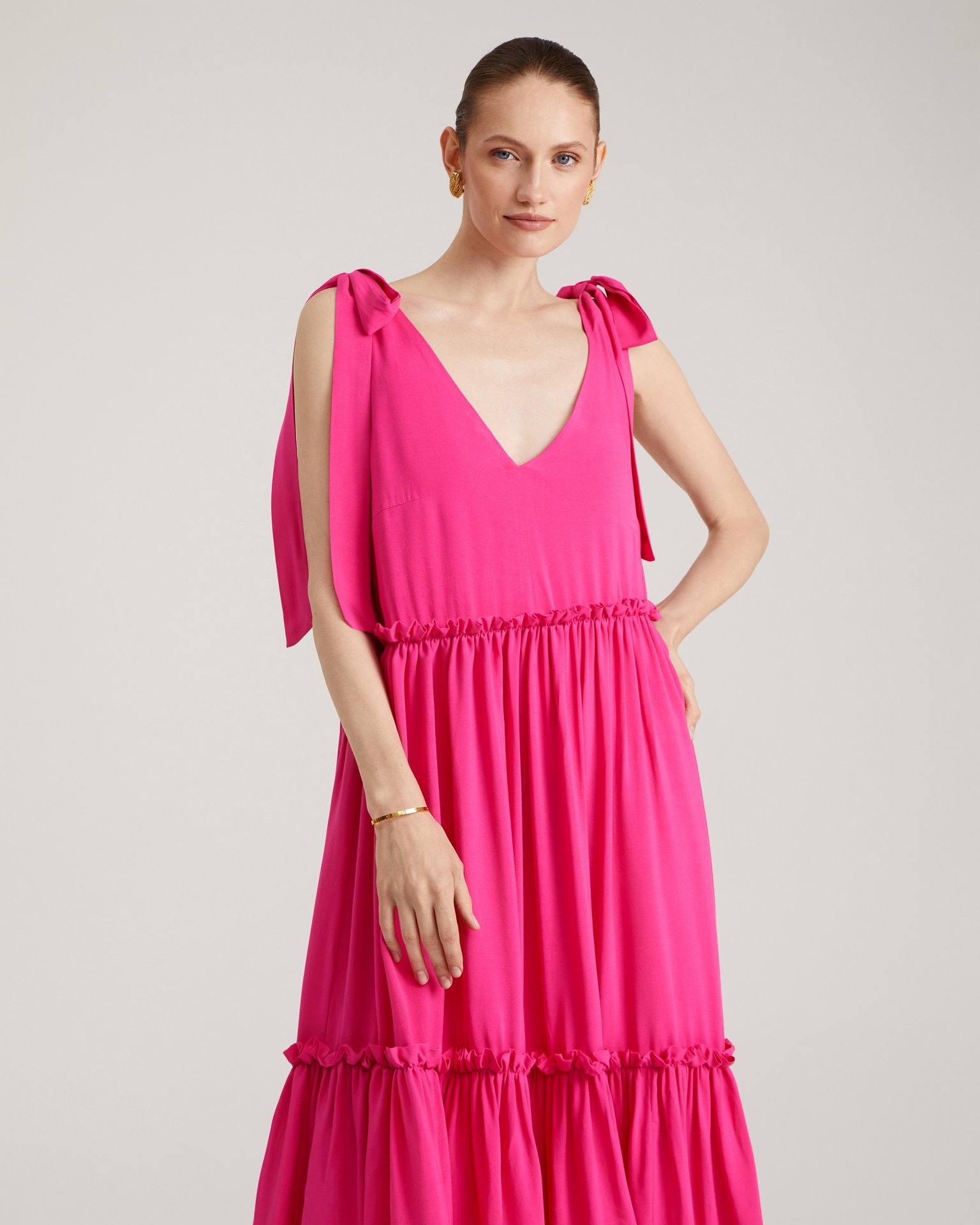 Сарафан фуксия