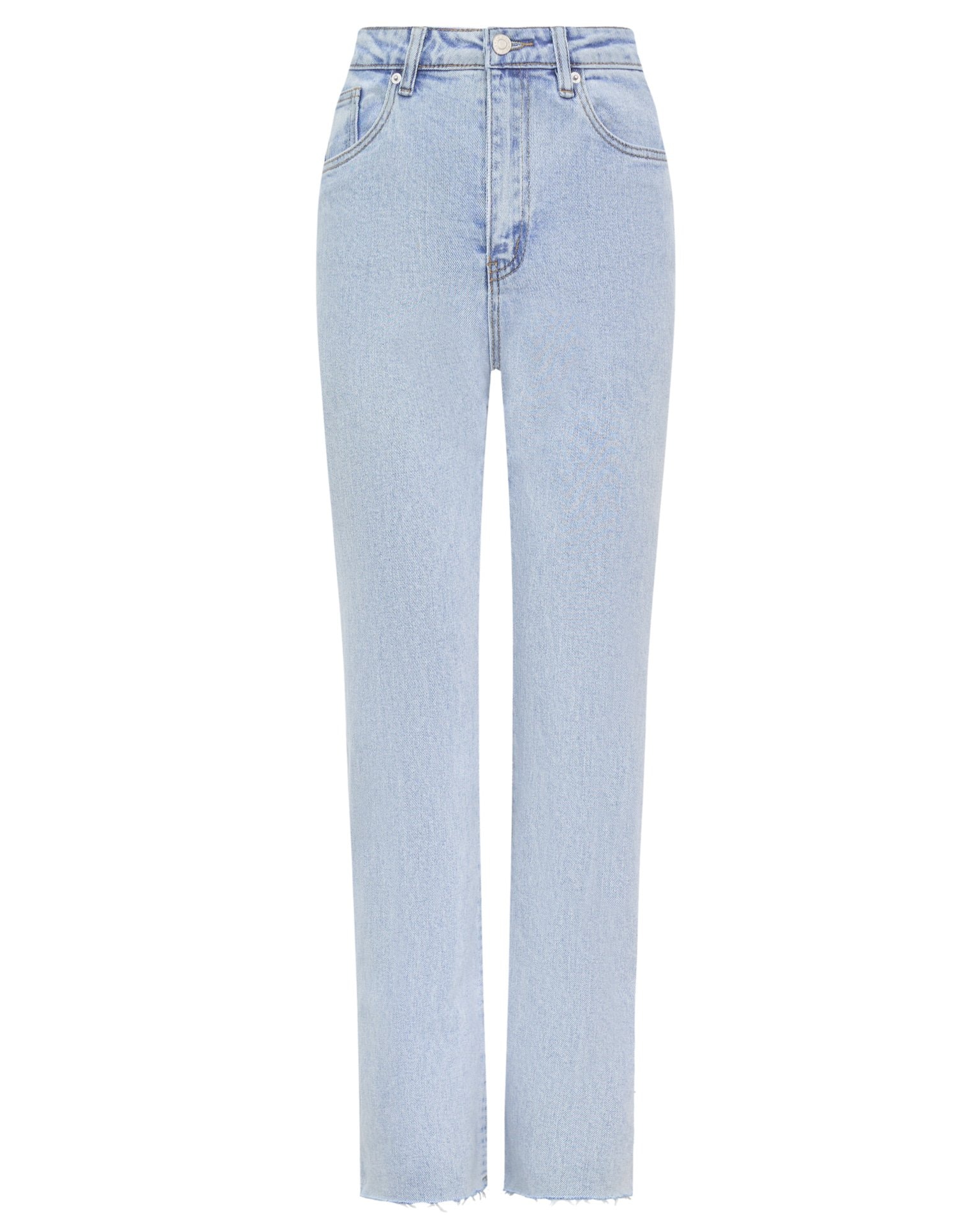 Светло-голубые джинсы