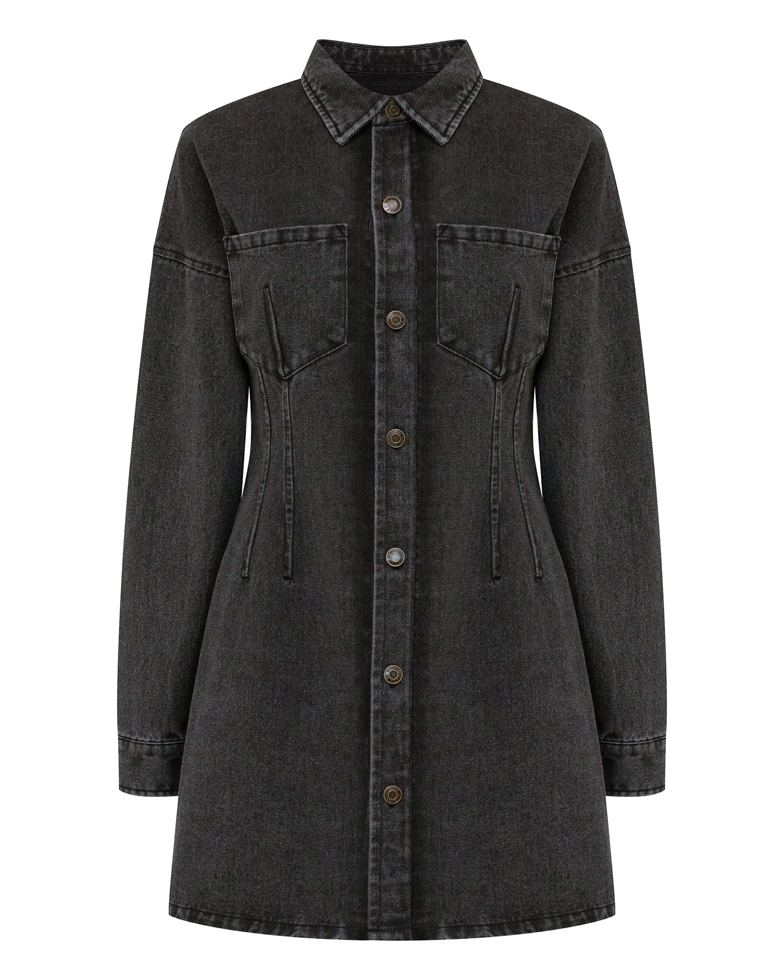 Джинсовое платье