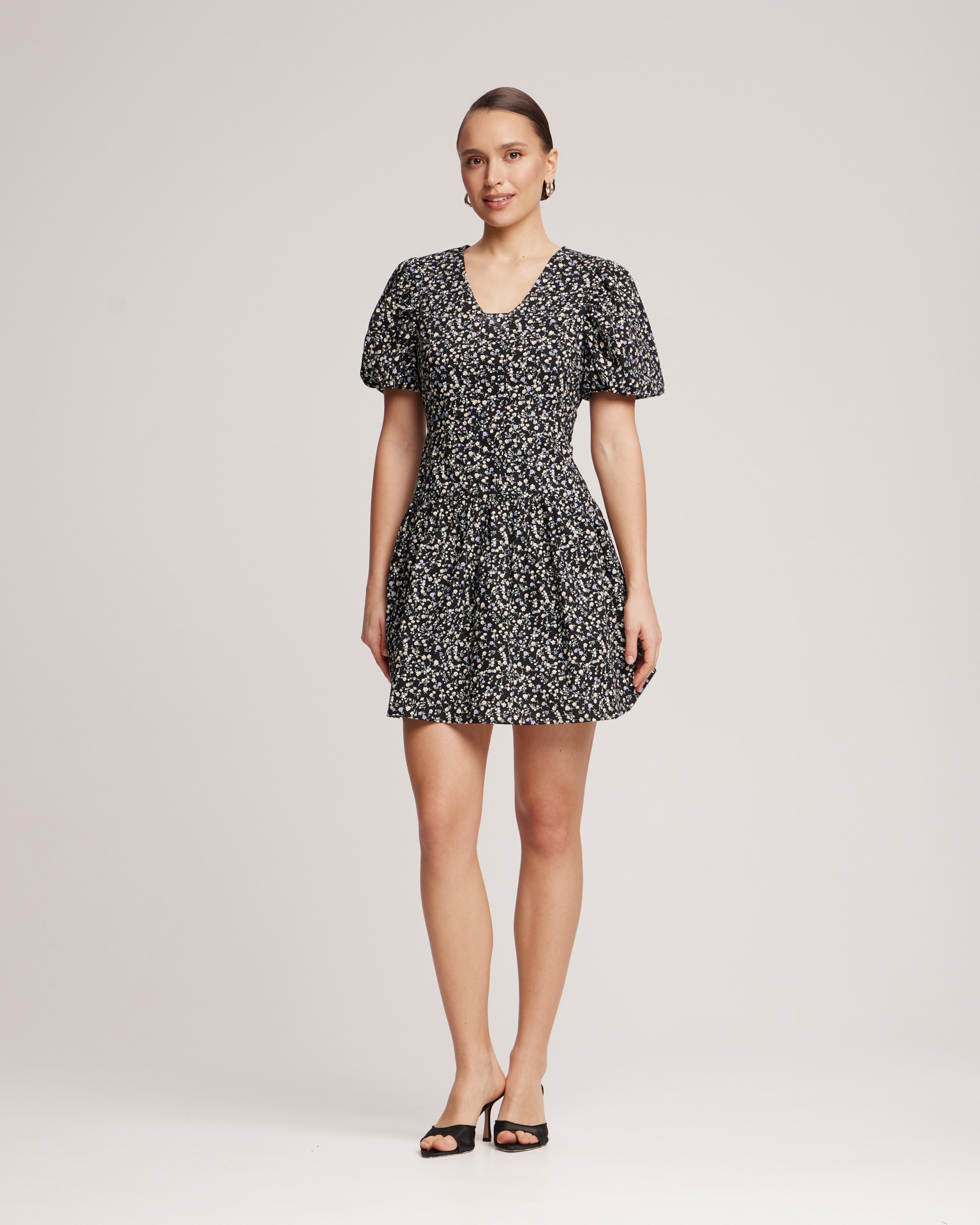 Цветочное платье